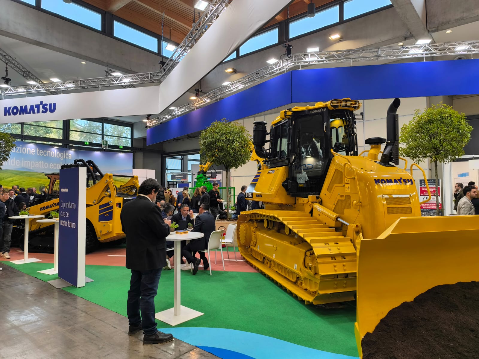 Komatsu a Ecomondo 2025 - Fiera di Rimini